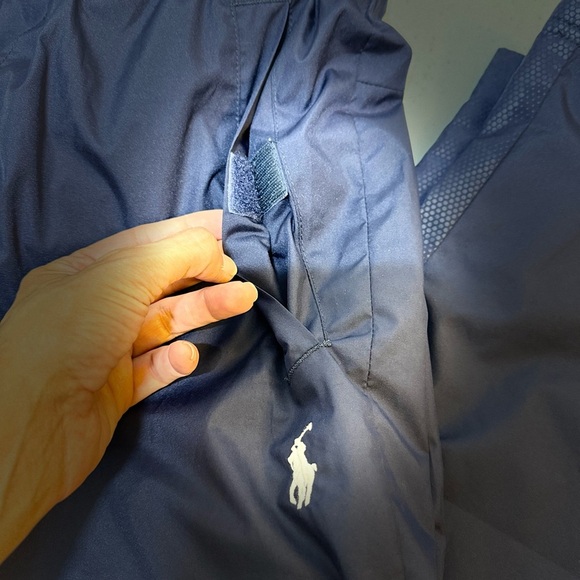 Polo by Ralph Lauren Men's Navy windbreaker track Pants size M - Picture 4 of 9